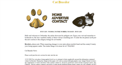 Desktop Screenshot of catbreeder.co.uk